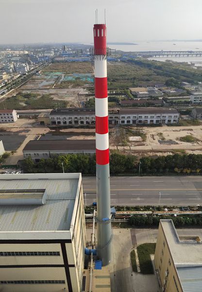 煙囪刷航標、煙囪刷涂料